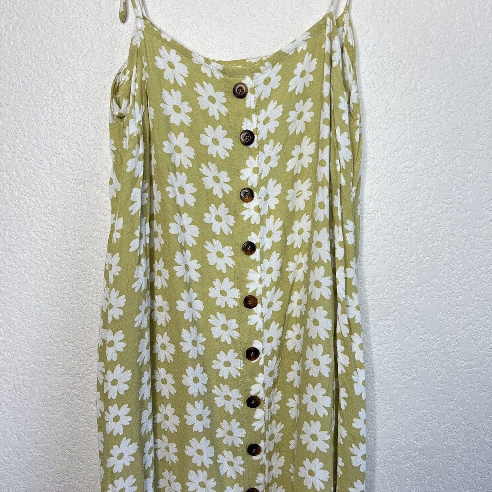 Faithfull the Brand Yellow Floral Midi Dress - Picture 6 of 10